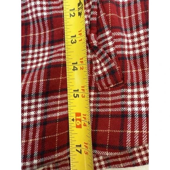 NWOT Carter's Babygirl 2 Piece Bodysuit Red Plaid Dress Size 24M - Picture 6 of 6